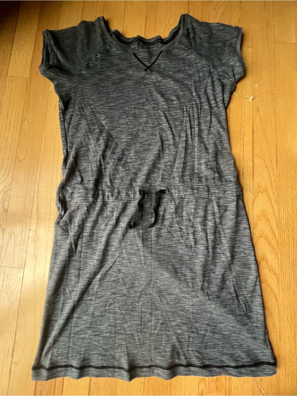 Columbia Casual Grey Drawstring Women's Dress Size Medium